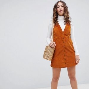 EUC Free People Rolling Thunder pinafore